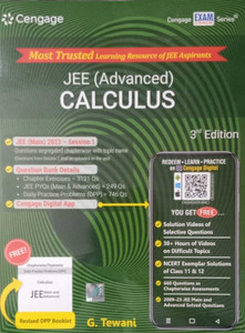 CENGAGE JEE ADVANCED CALCULUS 3rd EDITION WITH DPP BOOKLET: Buy CENGAGE ...