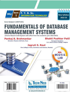 Fundamentals Of Database Management Systems For MU Sem 1 F. Y. B.Sc ...