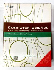 Computer Science A Structured Programming Approach Using C (Old Used ...