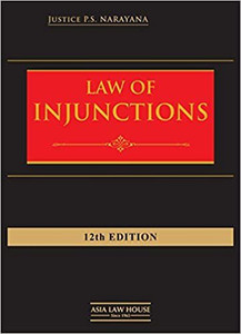 Law Of Injunctions, 12/e 2023: Buy Law Of Injunctions, 12/e 2023 by P.S ...