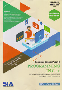 Programming In C++ (Computer Science Paper-II) B.Sc I-Year II-Sem As ...