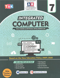 Integrated Computer With Coding & Artificial Intelligence Class 7: Buy ...