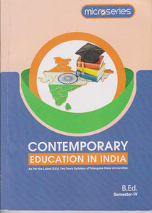 Contemporary Education In India B Ed Iv Semester As Per The Latest B