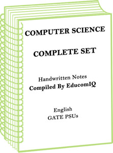 Complete Computer Science Handwritten Notes Compiled By EducomIQ For ...