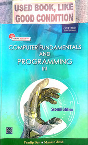 Computer Fundamentals And Programming In (Old Book): Buy Computer ...