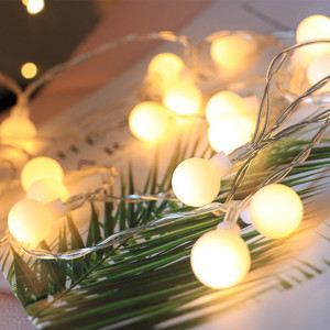 Bvolence 15 LEDs 2.5 m White Steady Ball Rice Lights Price in India ...