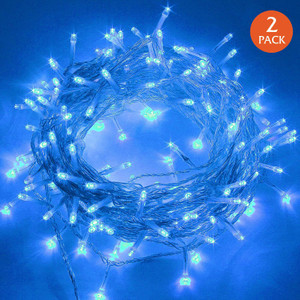 Home Delight 42 LEDs 12 m Blue Steady String Rice Lights Price in India ...