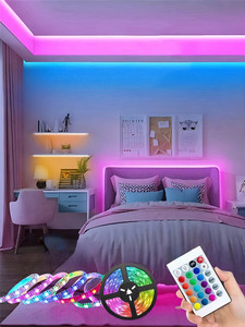 Morelight 135 LEDs 5 m Multicolor Color Changing, Flickering, Steady ...