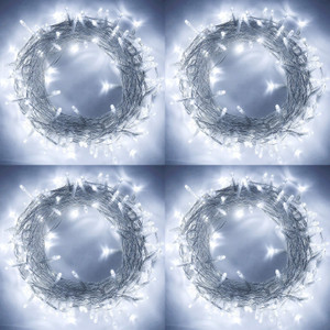 Warm Rice Led Color Background Home Delight 42 LEDs 12 m White Steady String Rice Lights Price in ...