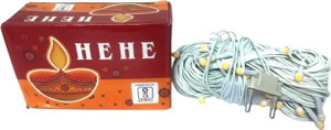 He He 40 LEDs 15 m Yellow Steady String Rice Lights Price in India ...