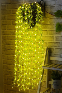 THE. 200 LEDs 3 m Yellow Flickering Bulb Rice Lights Price in India ...