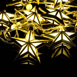 VibeX 16 LEDs 5.5 m Yellow Steady Star Rice Lights Price in India - Buy ...