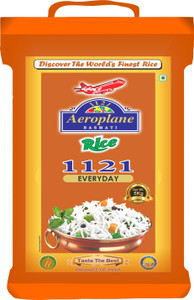 AEROPLANE 1121 Everyday Basmati Rice (Long Grain, Steam) Price in India ...