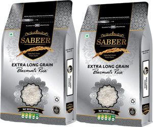 Sabeer Rind sabeer Sabeer_1kg Pack of 2 Basmati Rice (Long Grain, Raw) Price in ...