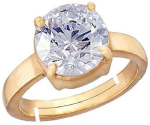 Gemzonite Zircon Stone Rashi Ratna Ashtadhatu Ring for Astrological ...