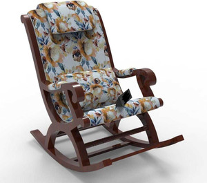 Unique Creation Handicrafts Rosewood (Sheehsam) Rocking Chair printed ...