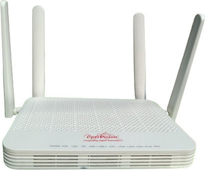 Optivision XPON DUAL BAND AC 4GE+VOIP ONT Wireless Router 2.4 GHz, 5 ...