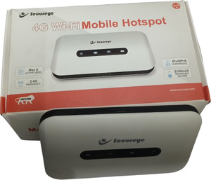 SECUREYE 4G SIM BASED 4G WIFI HOT SPOT DATACARD AIRTEL//VI/JIO ...