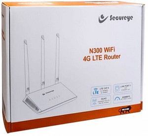 SECUREYE N3OO 4G SIM ROUTER 4G Router 2.4 GHz 300 Mbps Wifi Speed ...