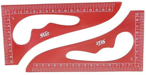 Flipkart.com | ERHIndia (5 Pcs) 1/4 Scale for Fashion Designing Pattern ...