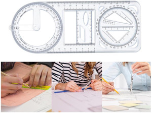 Flipkart.com | Paper Wings Plastic Movable Template Measuring Math ...