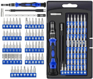 Aliens 62-in-1 Screwdriver Set Magnetic Bits,Extension Rod,Flexible ...