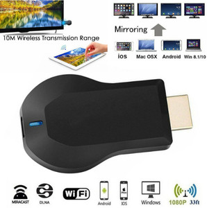 Wireless HDMI Adapter - Miracast Dongle Für TV, Beamer & Monitor Mit Dualband WLAN