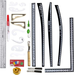 Khyati Stationery Redesigned L-square straight,Hip curve,Leg curve, arm ...