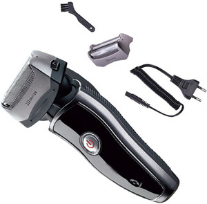 XSWE KEMEI Cordless Electric Rechargeable 2D Beard Shaving Grooming Kit ...