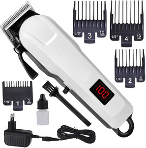 Dazzel Flex 809A RECHARGEABLE HAIR CLIPPER & TRIMMER WITH LCD DISPLAY ...