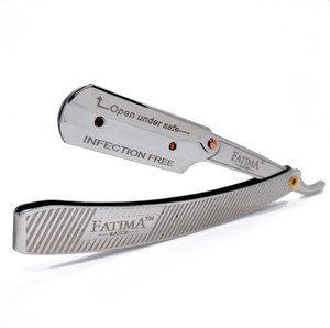 Fatima Barber Razor For Men Stainless Steel Ustra Straight Edge Razor ...