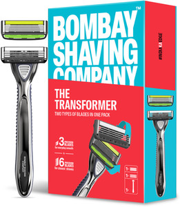 BOMBAY SHAVING COMPANY The Transformer Razor for Men | Two Types of ...