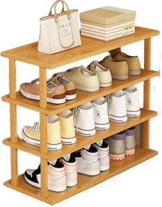 GRACIOUS MART Wooden Multi-Purpose Slipper Stand Chappal Storage ...