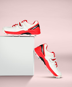 SEGA Scarpe Da Cricket Reach Spikes – Tomaia In Microfibra E Rete – Suola TPU – Uomo - 3