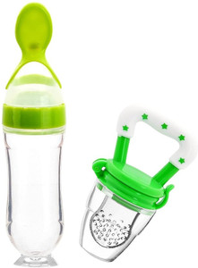 Saraswati kart Baby Squeezy Food Grade Silicone Bottle Feeder for Baby ...