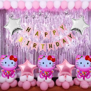 RP Bazaar hello kitty birthday decorations theme combo kit Price in ...