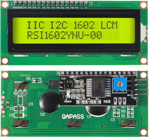 EASTRA 16x2 LCD Module Shield Yellow-Green Backlight with IIC I2C ...