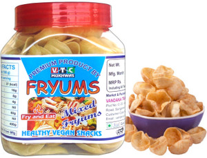 Shell Fryums VTC Tasty Ready to Fry, Sea Shells Design Fryum, 2D Fryums Snack ...