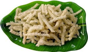 APLENTY Rice Kachari - 400GM | Salted Rice Wafer Fryum | Rice Finger ...