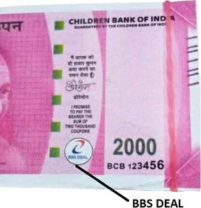 BBS DEAL Latest Design Dummy Currency Notes of Money for Kids with Kids ...