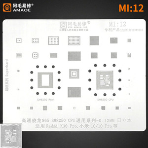 AKT AMAOE MQ-5 STENCIL 865 SM8250 CPU RAM Power ADUIO PM IC Chip For ...