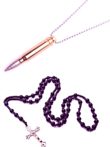 Dynamic Retail Global Jesus Cross Chain Necklace Christian Locket ...