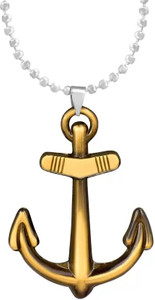 Stylish Colony Antique Heavy 3D Design Gold Anchor Pendant Locket ...