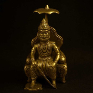 Sunpic Maharaja Agrasen Premium Handcrafted Brass Statue Decorative ...