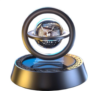PORMONO SOLAR POWERED ROTATING CAR AIR DIFFUSER Decorative Showpiece ...