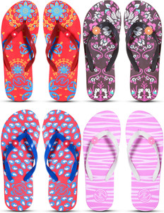 Flipperz Women Womens Casual Comfort Stylish Daily use Slippers Combo ...