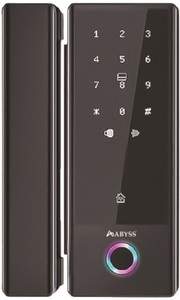 Abyss GL16 Smart Wi-Fi Digital Door Lock for Glass Doors | Fingerprint ...