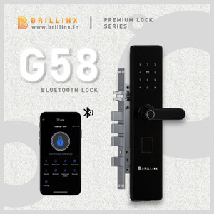 Brillinx M-Set Series 1 Pro Smart Door Lock Wifi | 6-Way Unlocking | 5 ...