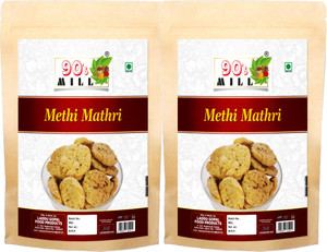 90's MILL Methi Mathri Chai Snack Matthi Marwar Khasta Mathari Achaar ...