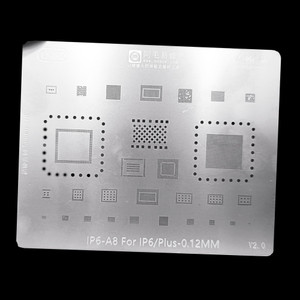 AKT AMAOE IP6G/6P (A8) REBALLING STENCILS 0.12MM STENCIL 6G/6P-A8 BGA ...